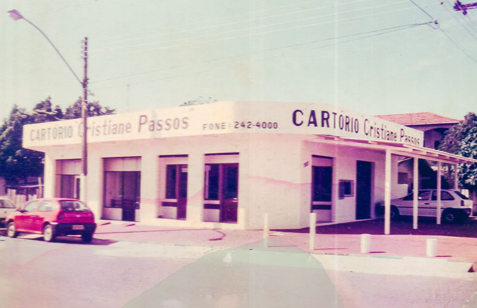 Primeiro prédio do Cartório Cristiane Passos